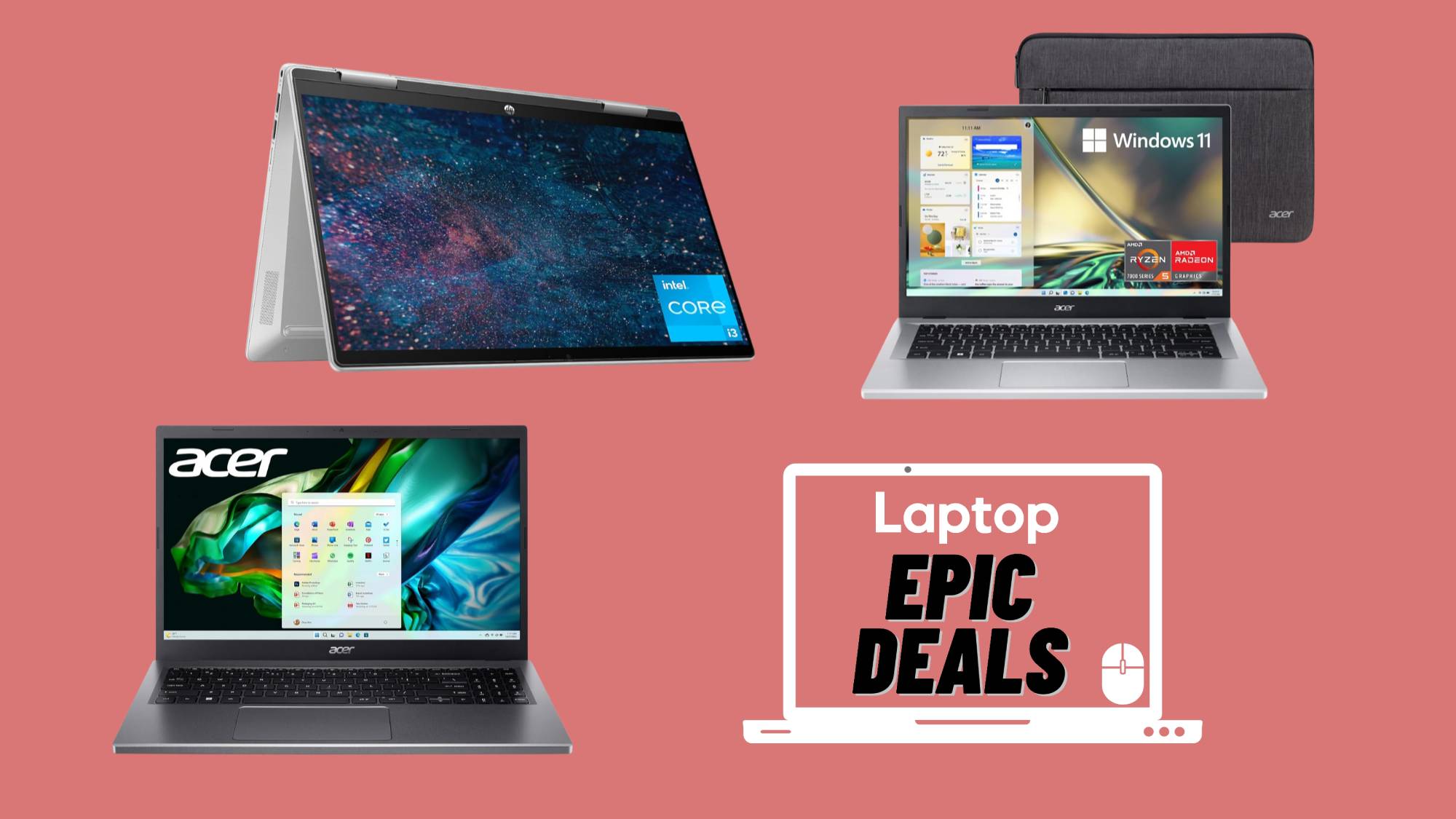 Top 3 Budget Laptops Under $500 (Mid-2025)